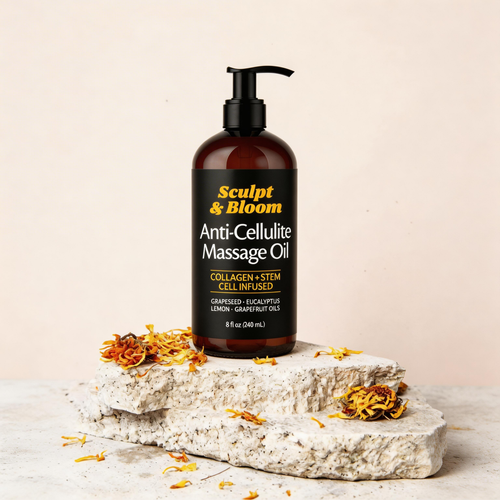 Sculpt & Bloom® Anti-Cellulite Massage Oil