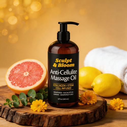 Sculpt & Bloom® Anti-Cellulite Massage Oil